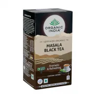 Масала черный чай, 25 пакетиков, Органик Индия; Masala Black Tea, 25 bags, Organic India